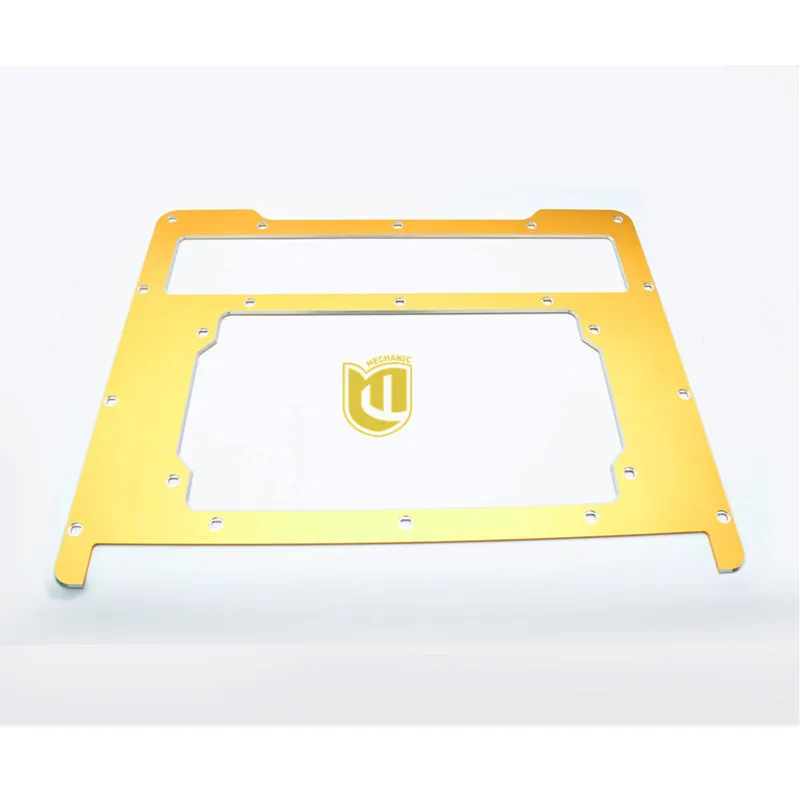 Prelucrare CNC a pieselor din tablă de aluminiu